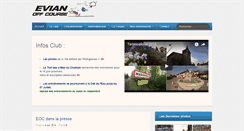Desktop Screenshot of evian-off-course.org
